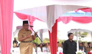 plt gubri pimpin upacara peringatan hari kesehatan nasional tahun 2018