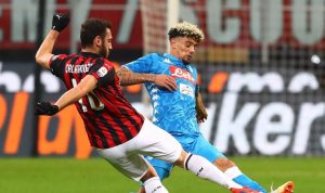 AC Milan menahan Napoli 0-0 di San Siro
