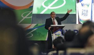 Edy Rahmayadi mundur dari jabatan Ketua Umum PSSI.