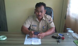 Kepala Desa Sahilan Darussalam Hendri Dunan