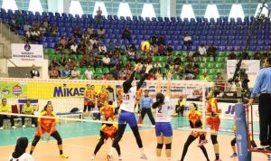 Pertandingan Pembuka Proliga 2019 putaran II di Gelangang Remaja.