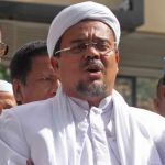 Imam Besar Front Pembela Islam (FPI), Rizieq Shihab.