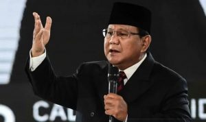 Capres nomor urut 02 Prabowo Subianto