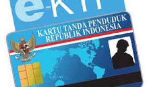 Ilustrasi KTP elektronik
