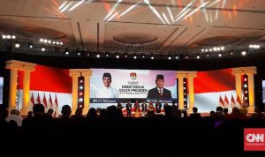 Ilustrasi debat di Pilpres 2019.