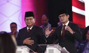 Pasangan capres-cawapres nomor urut 02, Prabowo Subianto-Sandiaga Uno, akan mengevaluasi defisit anggaran BPJS Kesehatan jika terpilih dalam Pilpres 2019. copy
