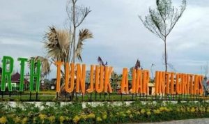RTH tunjuk ajar integritas salah satu lokasi CFN Pekanbaru.