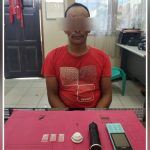 Tersangka diamankan polisi