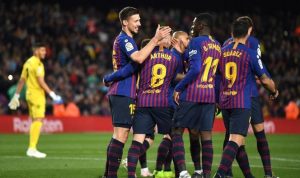 Barcelona semakin dekat dengan gelar juara Liga Spanyol.