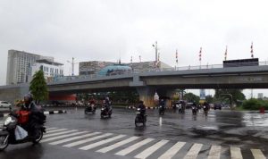 Flyover Simpang SKA Pekanbaru.