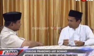 Pertemuan Prabowo dan Ustaz Abdul Somad