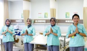 Salah satu ruangan Stroke Center di RS Awal Bros Panam, Pekanbaru.