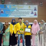 Tim Fekon Unilak foto bersama dengan Dosen Pembimbing.