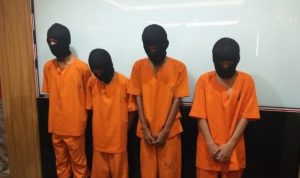 Anggota geng motor berhasil di tangkap polisi.
