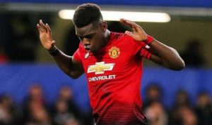 Gelandang Manchester United, Paul Pogba.