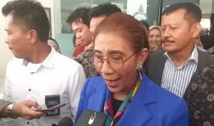 Menteri Kelautan dan Perikanan Susi Pudjiastuti.