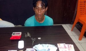 Tersangka diamankan polisi