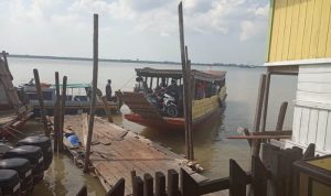 Alat transportasi di Kepulauan Meranti.