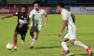 PSS Sleman mengalahkan tuan rumah Madura United 1-0 dalam laga tunda Liga 1 2019.