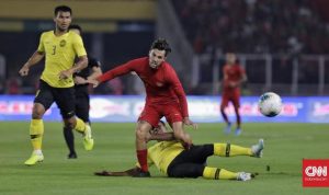 Indonesia menelan kekalahan 2-3 dari Malaysia.