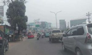 Kabut Asap Menyelimuti Kota Pekanbaru.