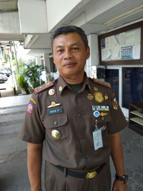 Kepala Badan Satpol PP Pekanbaru Agus Pramono.