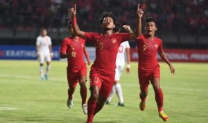 Timnas Indonesia kalahkan China 3-1 di Surabaya.