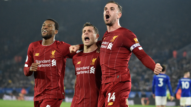 Liverpool masih unggul 13 poin di klasemen Liga Inggris.