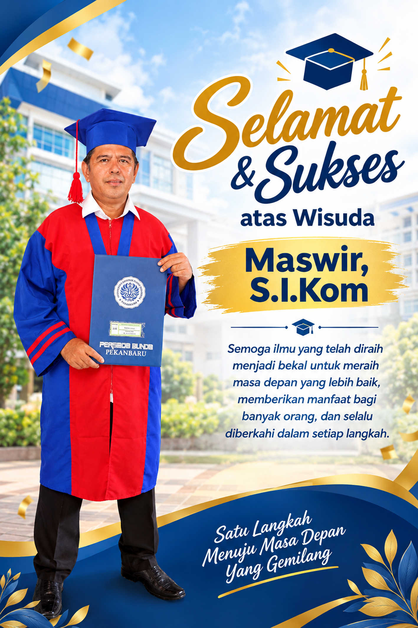 Maswir wisuda