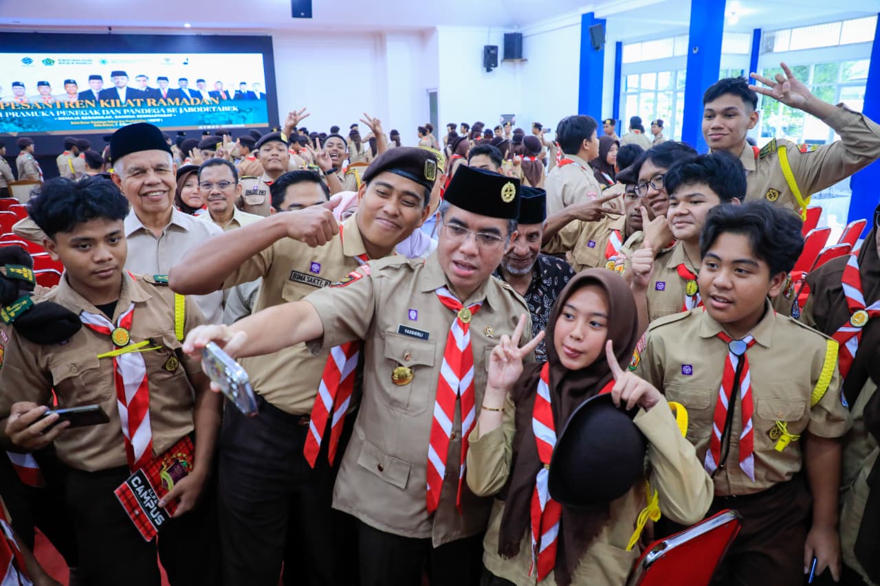Sanlat yang Beda Menaker Bekali Pramuka agar Siap Kerja di Era AI - 5