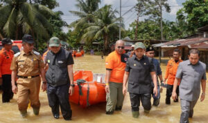 Tinjau banjir